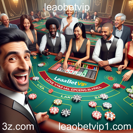 Experiência Imersiva na Categoria 'Ao Vivo' do Leaobetvip